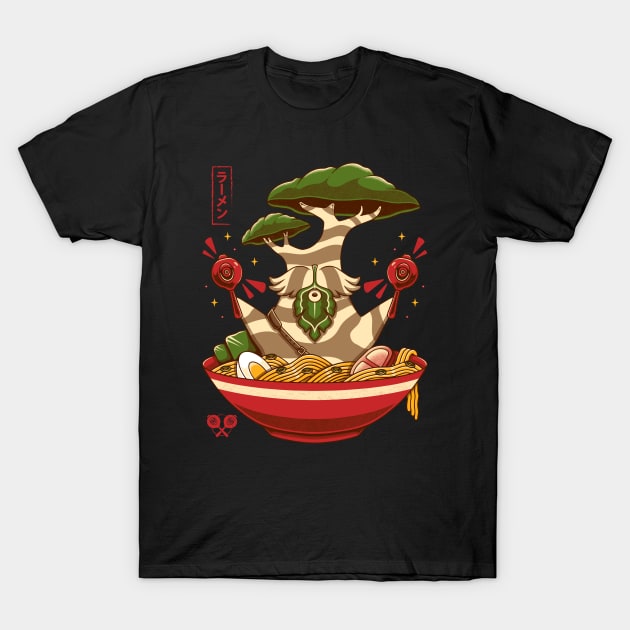 Maracas Dance Ramen T-Shirt by Alundrart